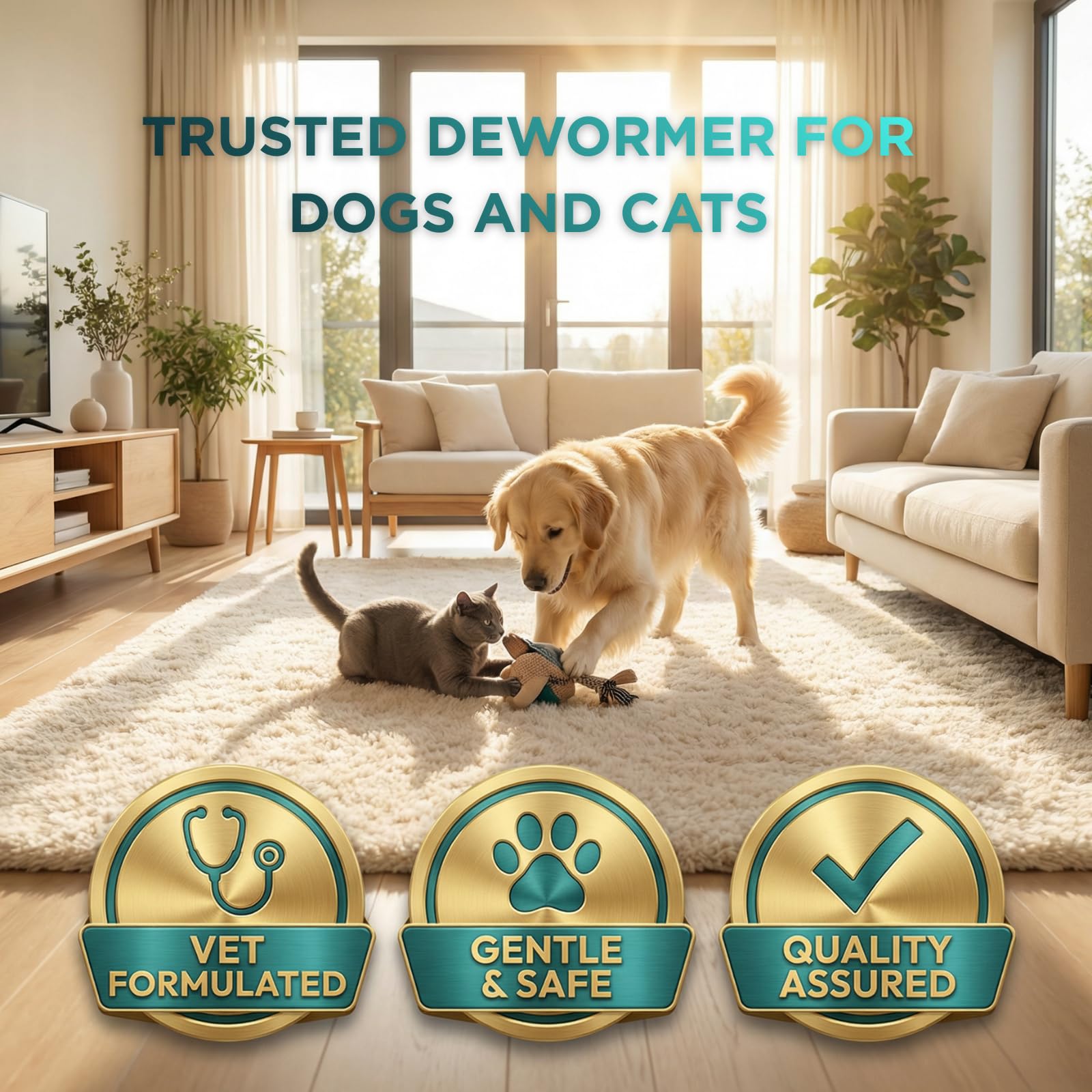 Petcci 8-weeks-and-older usage for kittens and puppies.