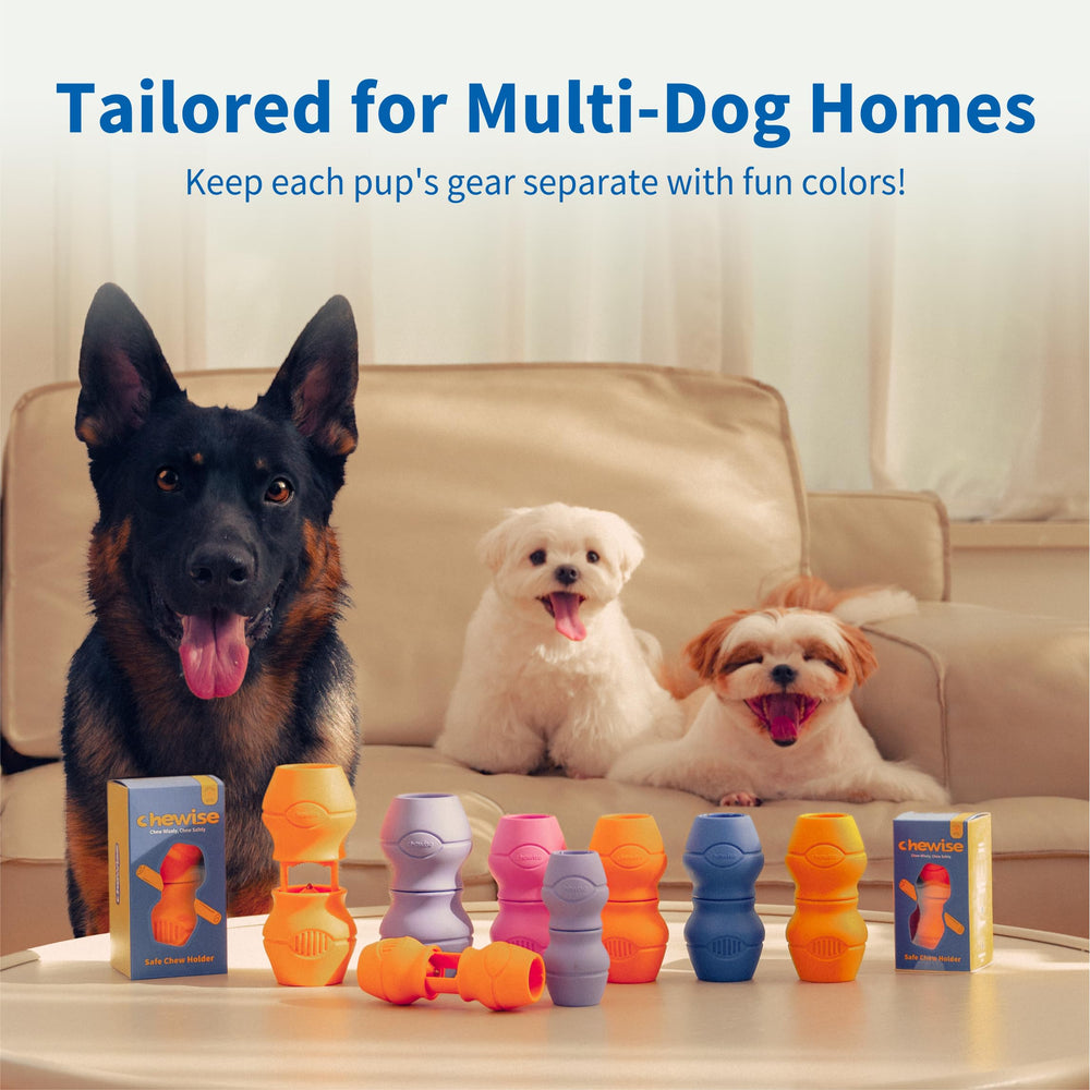 PetClan Chewise Bully Stick Holder fits dogs over 70 lbs.
