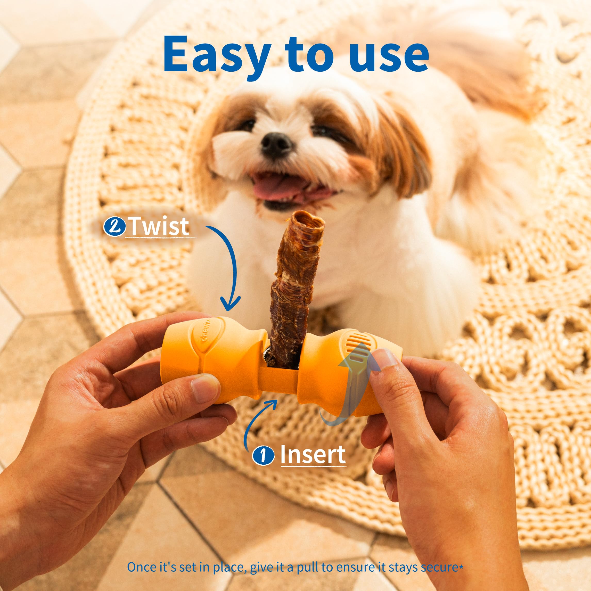 Easy insert-and-center design speeds snack time without fuss