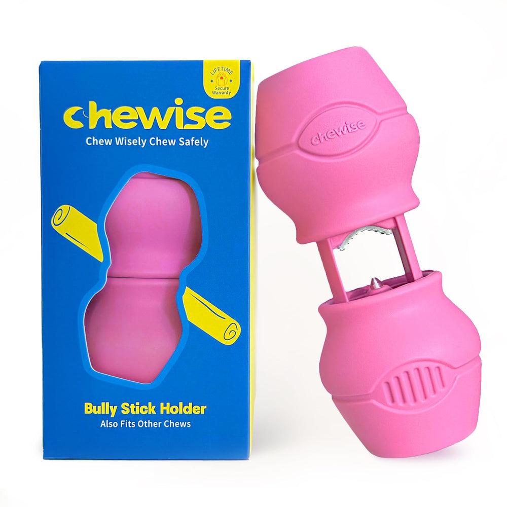 PetClan Chewise holder assembly shows secure chew design for dogs.