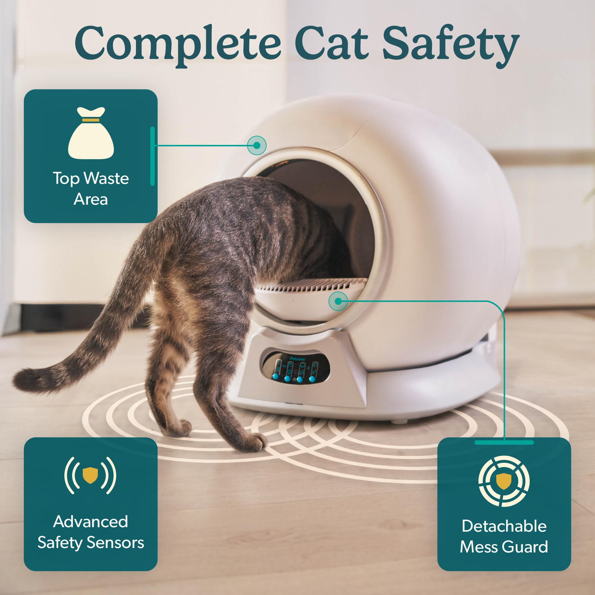 Petcove PurrTek litter-brand compatibility with Bentonite or tofu/clay