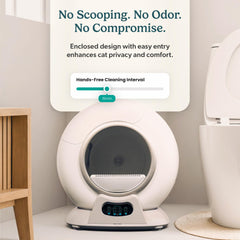 Petcove PurrTek spacious drum entry enabling comfortable cat access