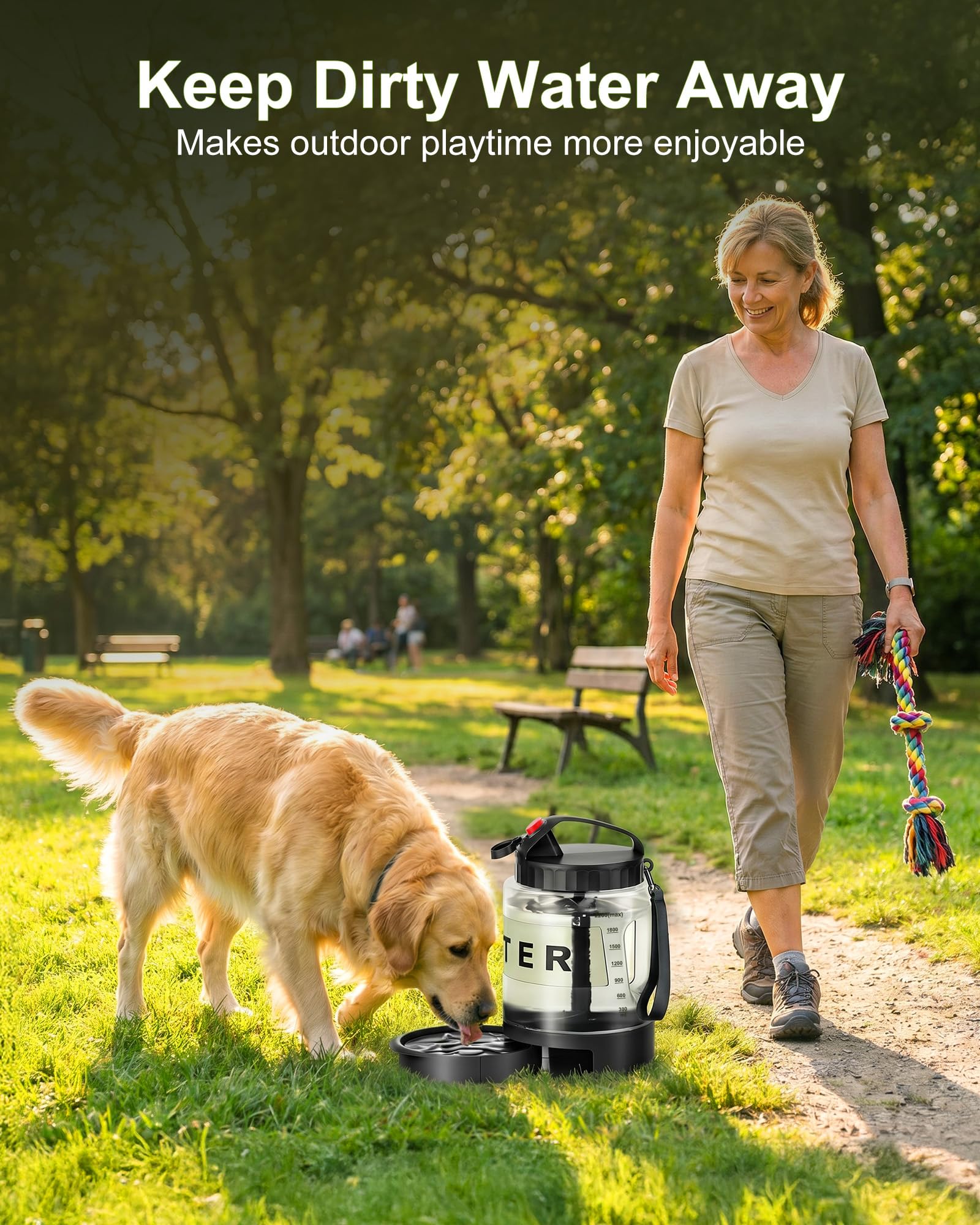 BPA-free, food-grade materials guarantee safe drinking water on adventures.