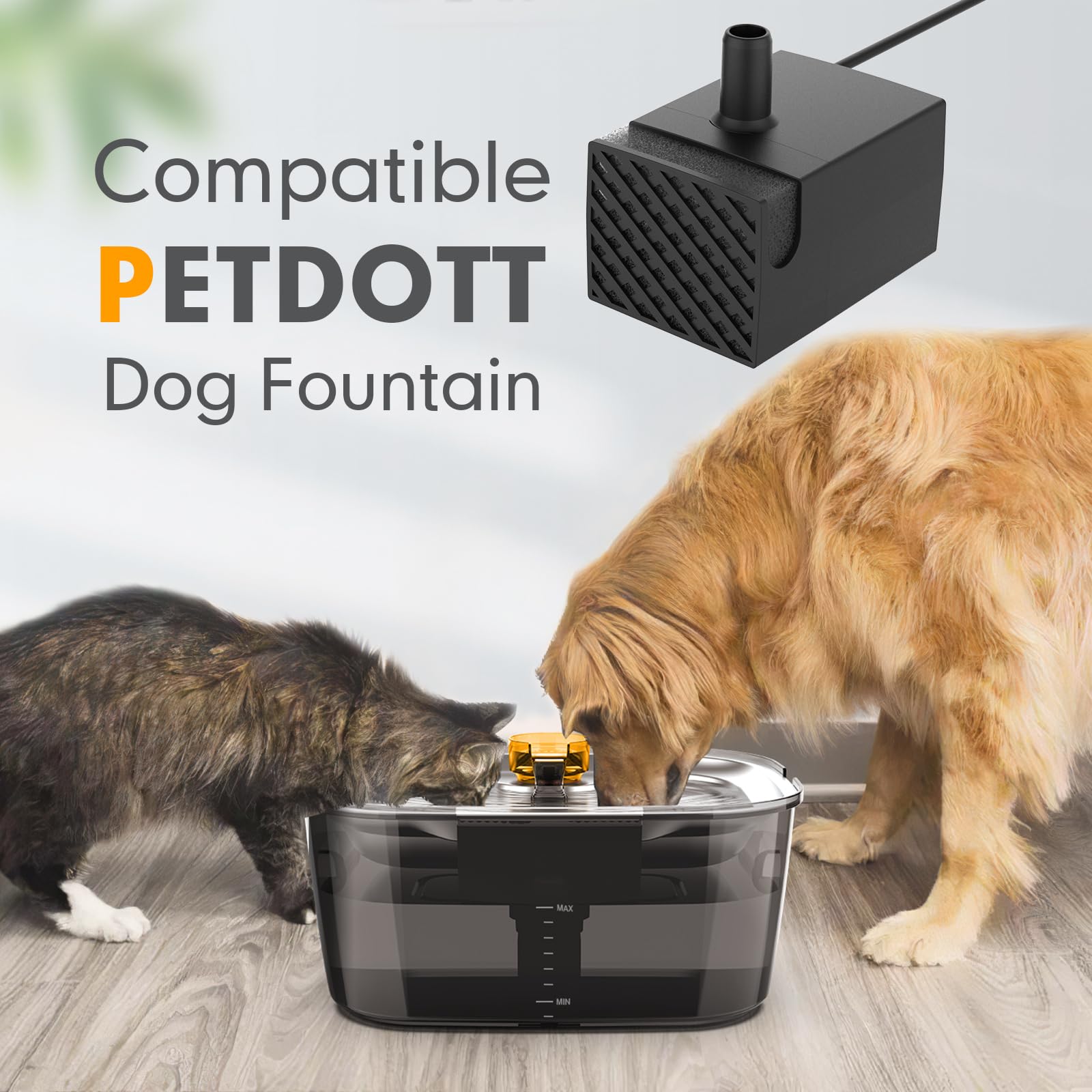 PETDOTT IPX8 waterproof design supports safe operation near water.