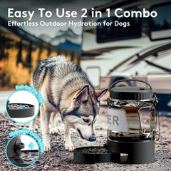 PETDOTT leak-proof seal preventing spills during rugged travel.