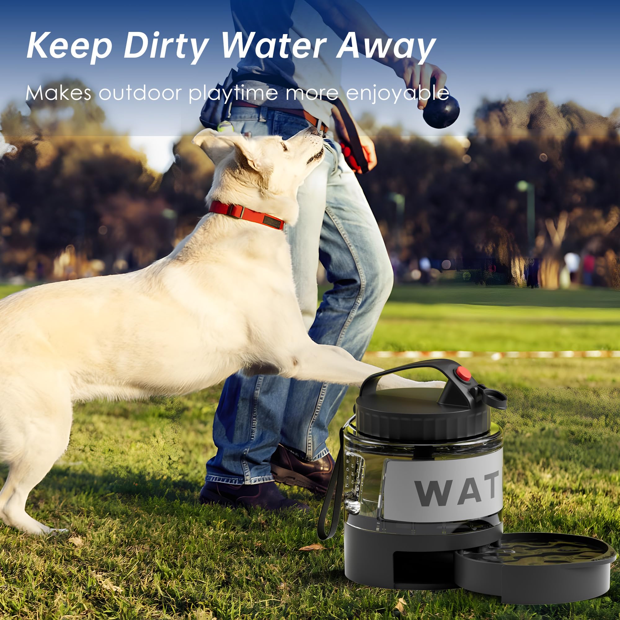 PETDOTT lightweight design is easy to carry on hikes and trips.