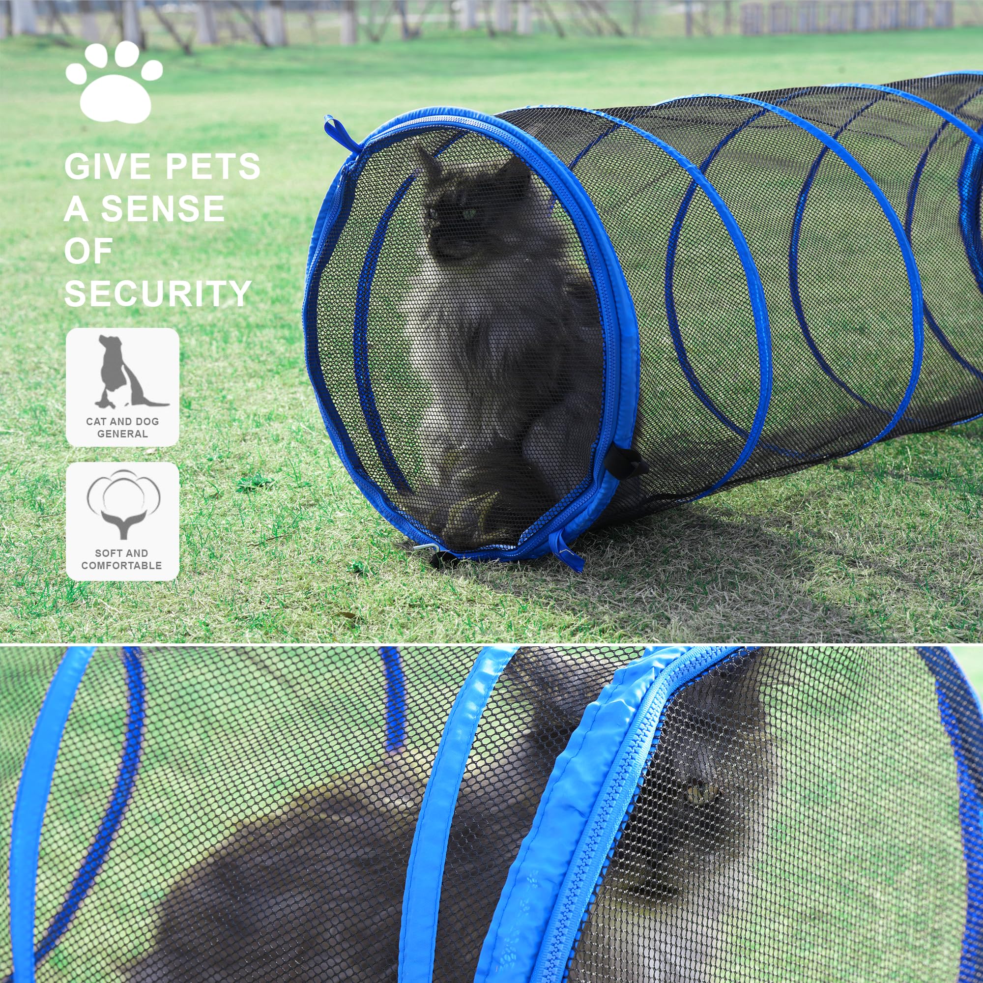 PetEase Catio foldable setup for quick indoor or outdoor use.
