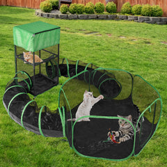 PetEase Catio quick pop up setup for effortless outdoor enjoyment