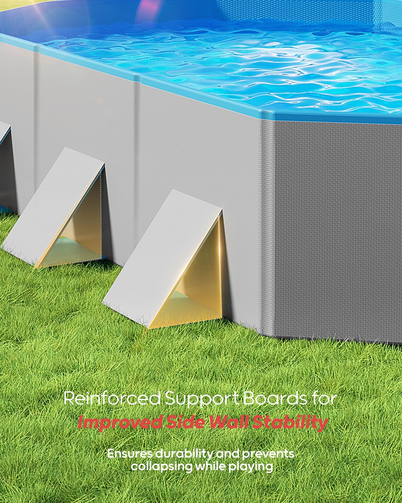 Peteast ultra-stable anti-slip bottom keeps pets safe during use