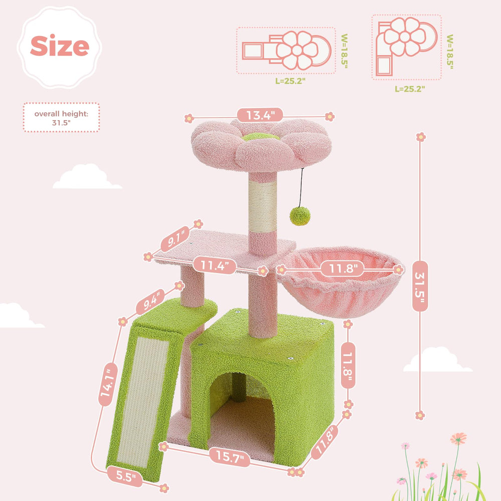 Petepela Cat Hammock provides a plush, swaying nook for naps after playtime.