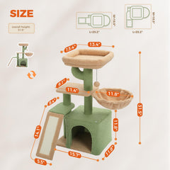 PETEPELA top bed perch provides elevated lookout and relaxation