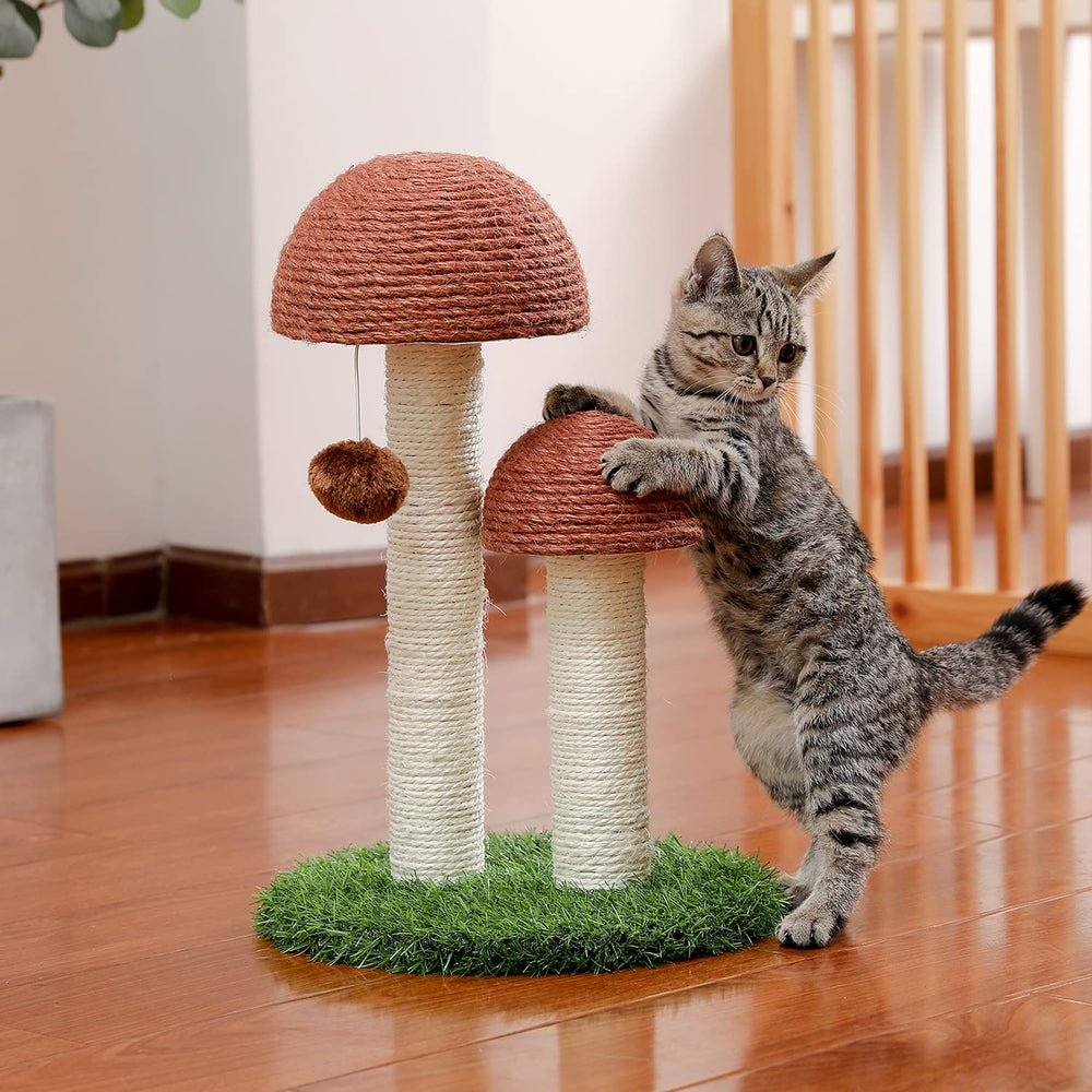 PETEPELA brown mushroom post fits compact spaces