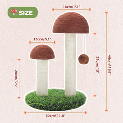 PETEPELA natural sisal post ideal indoor scratcher