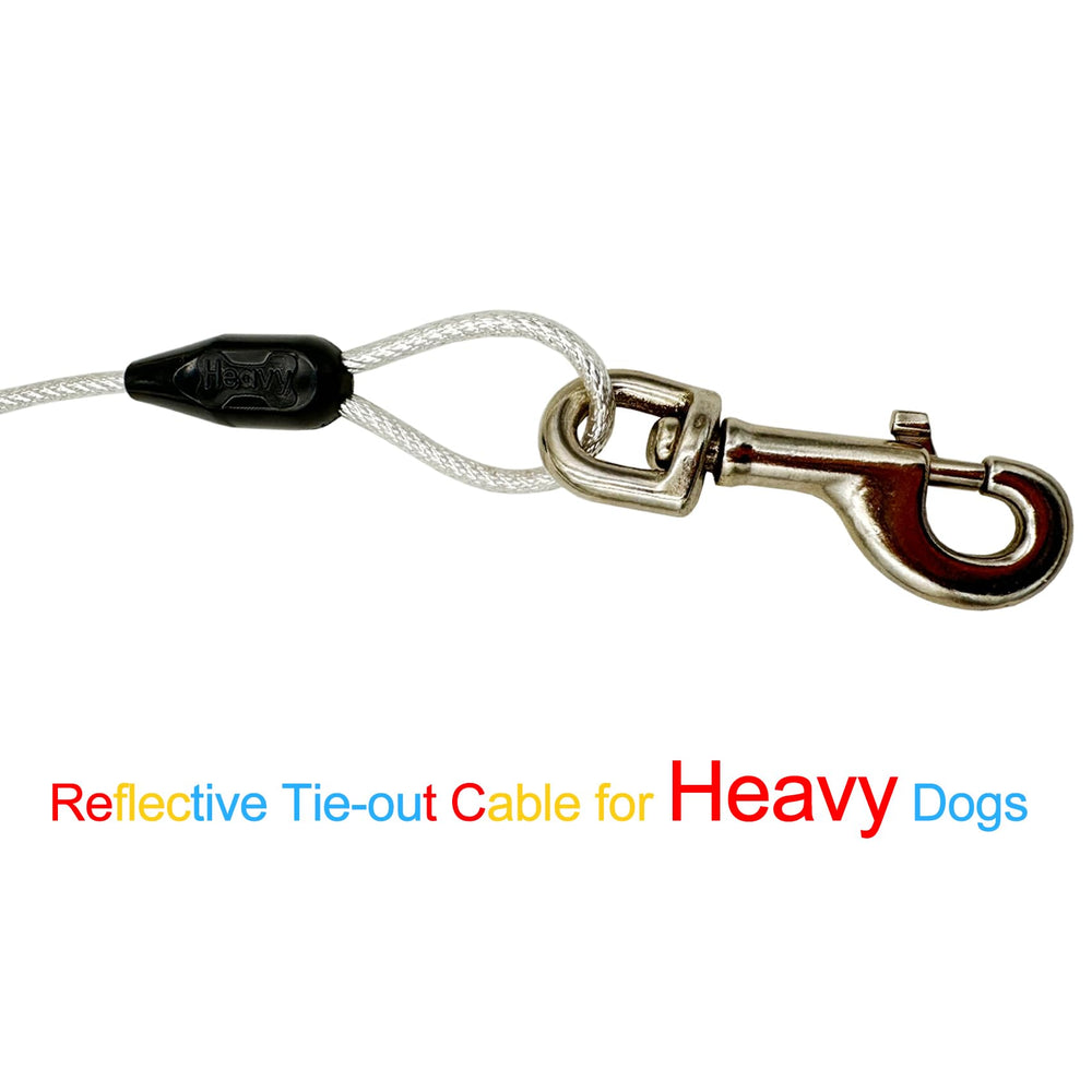 Petest crimp covers protect cable ends from rain and rust.