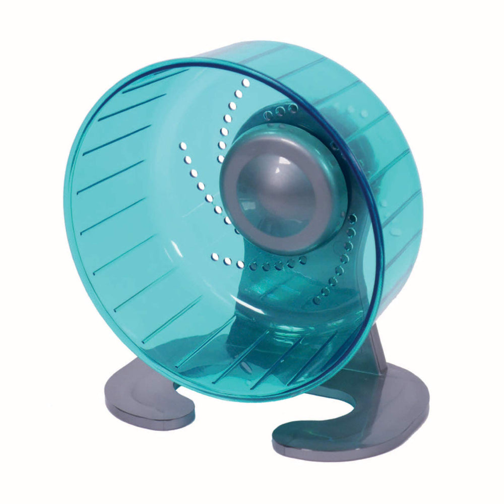 Petest-hamster-wheel-grey-center-disc promotes steady rotation and reduced noise.