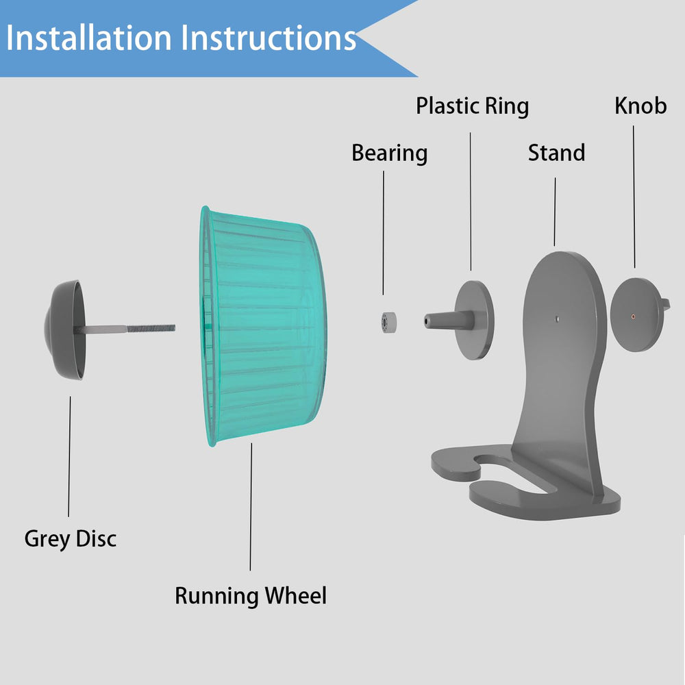 Petest-hamster-wheel-small-pet-exercise encourages active days.