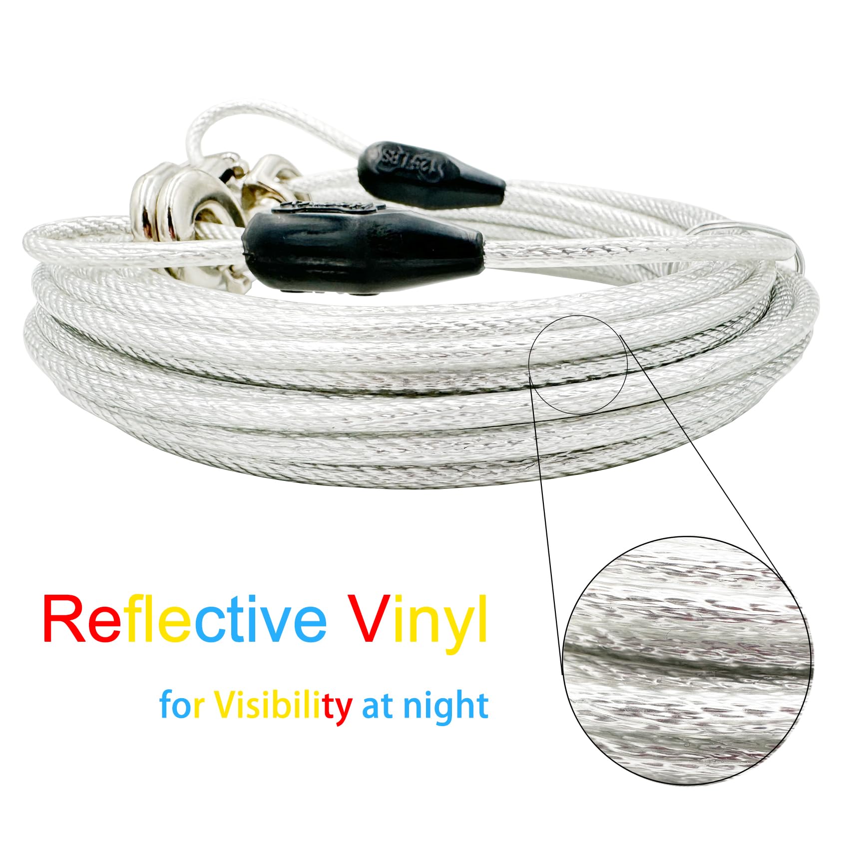 Petest swivel clips durable prevent tangling and enhance reliability.