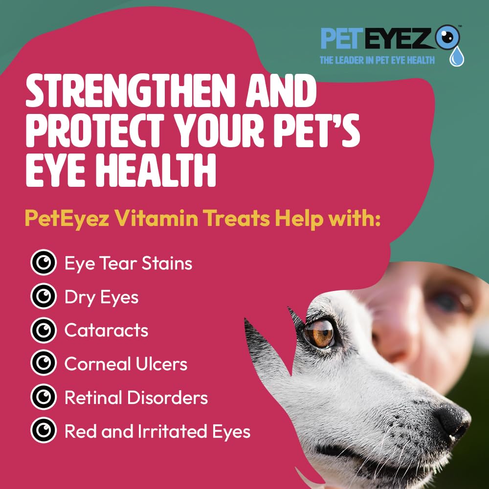 PetEyez anti-itch relief image conveys comfort during allergy seasons.