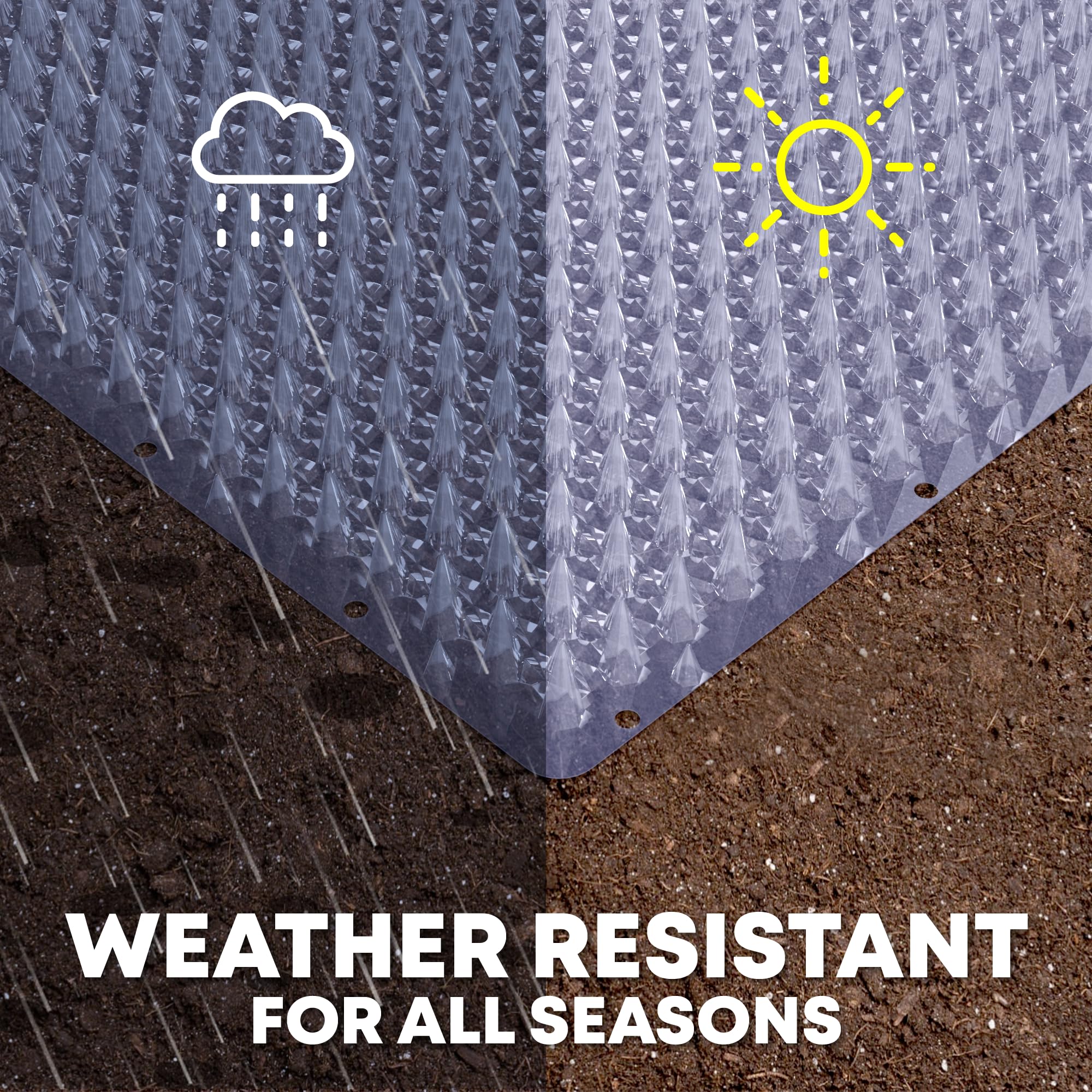 Petfolio easy-cut mat can be resized to fit any area