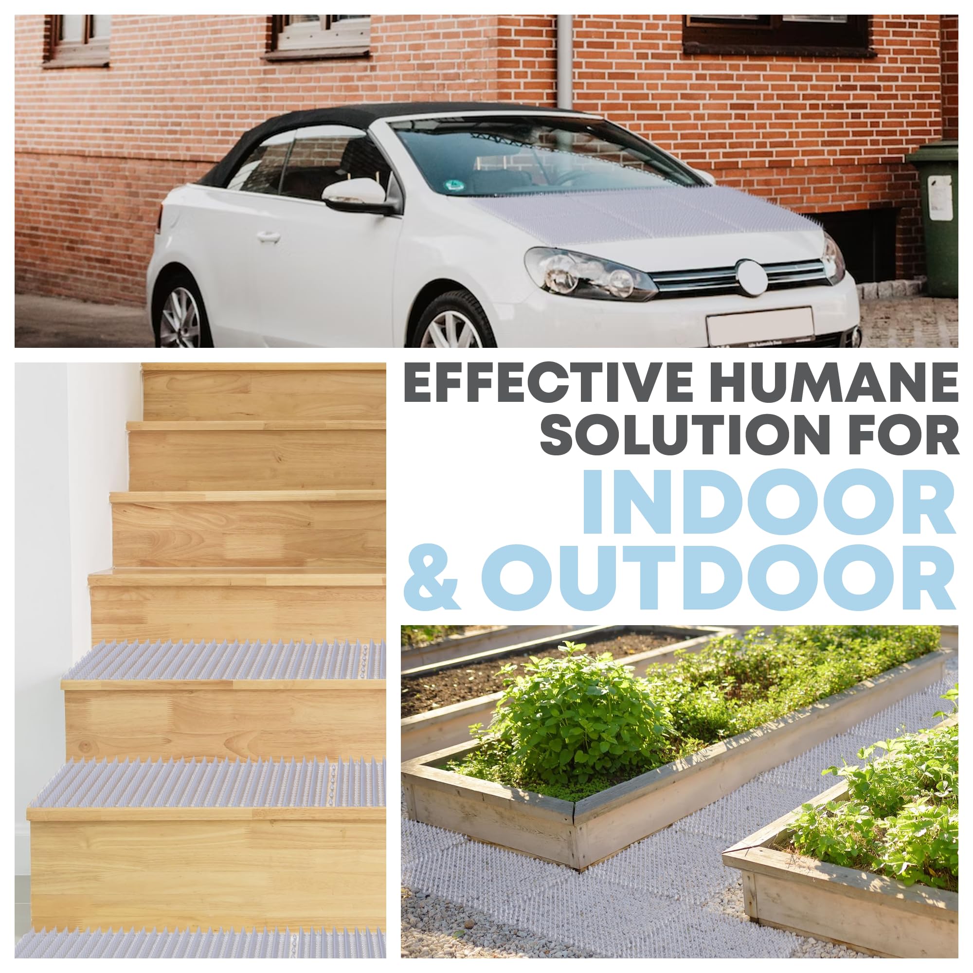 Petfolio multi-functional deterrent ideal for indoor counters and outdoor spaces
