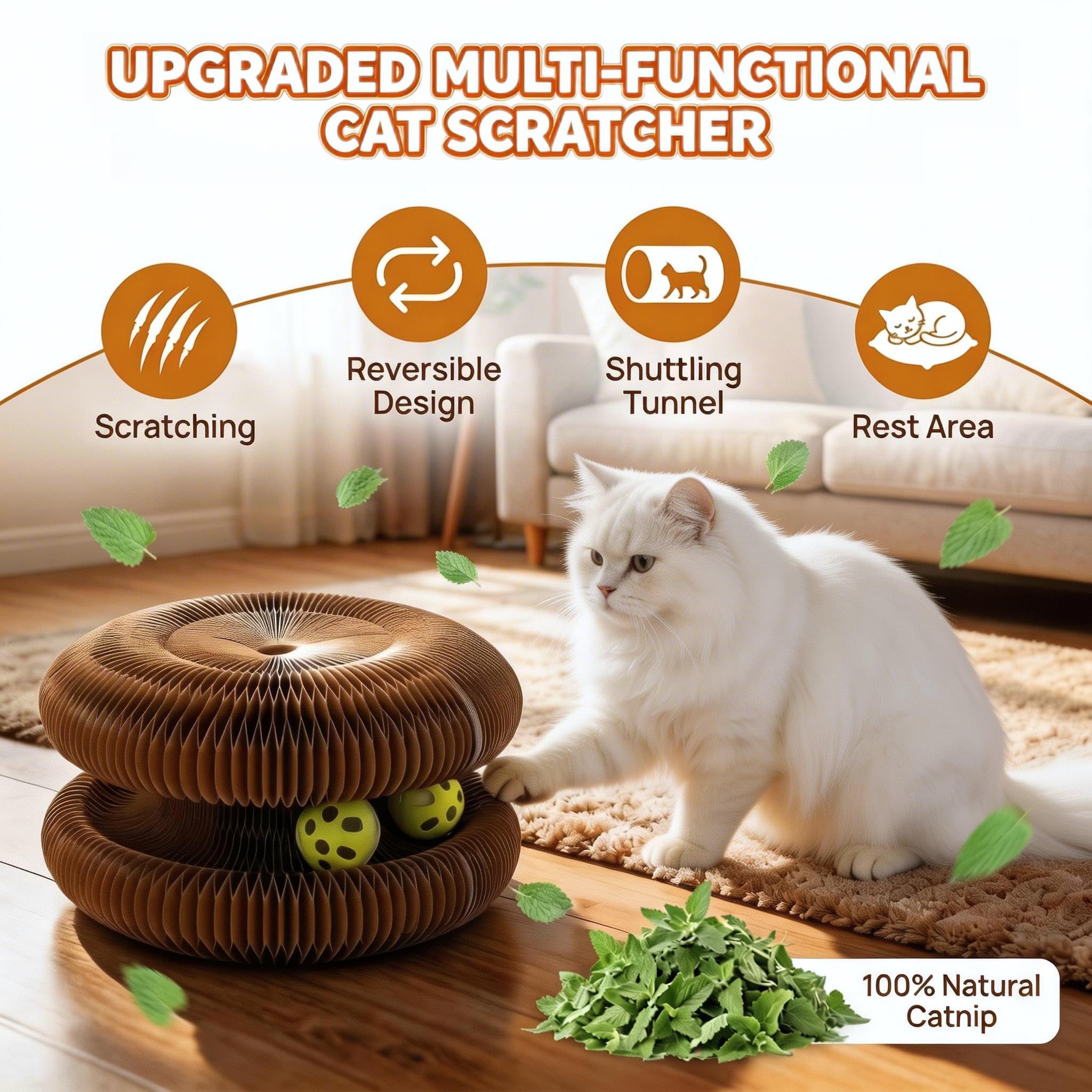 PetFun Twisty Paws bell-ball feature adds audible engagement for cats