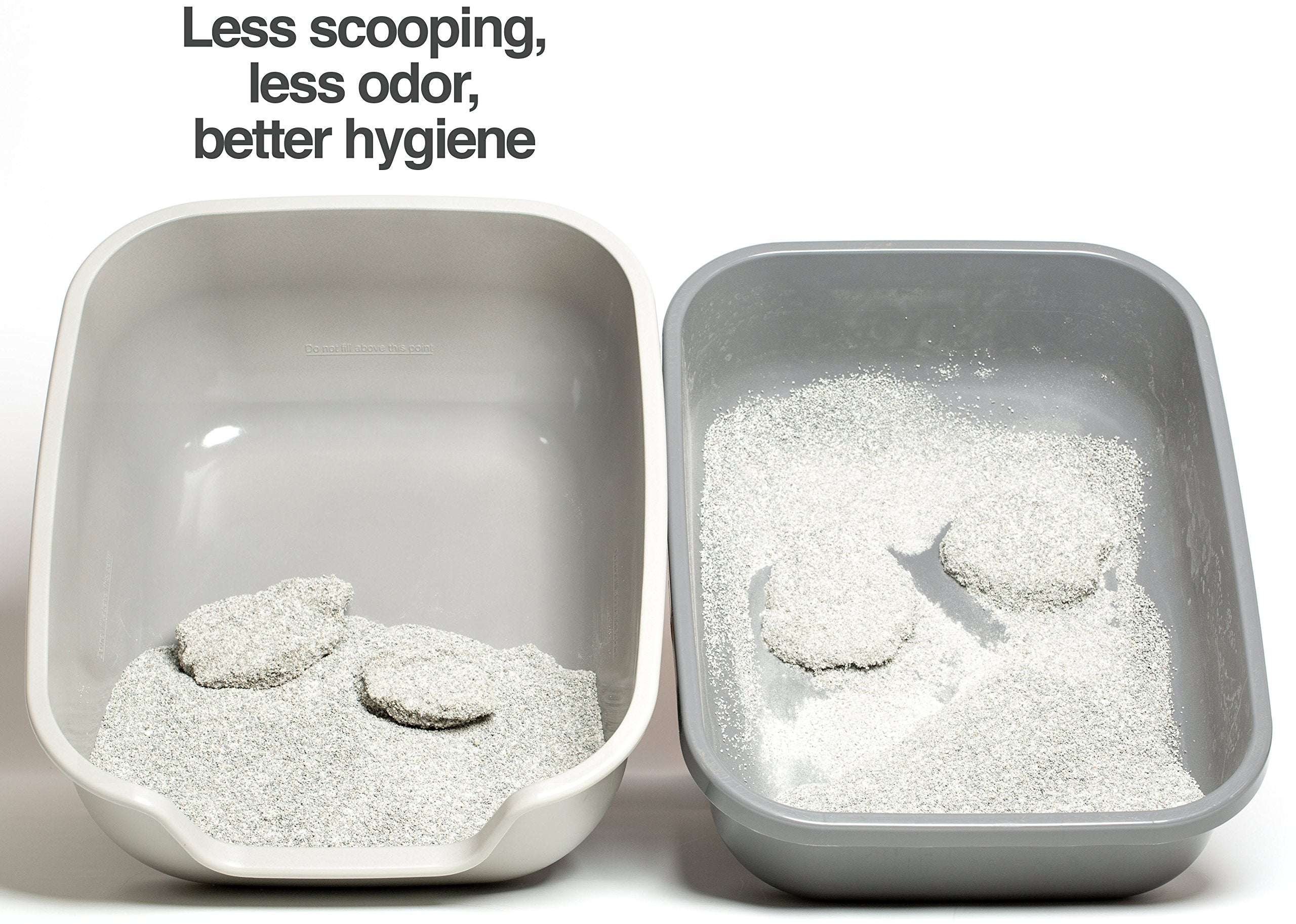 PetFusion BetterBox high-walls litter box reduces mess and leaks.