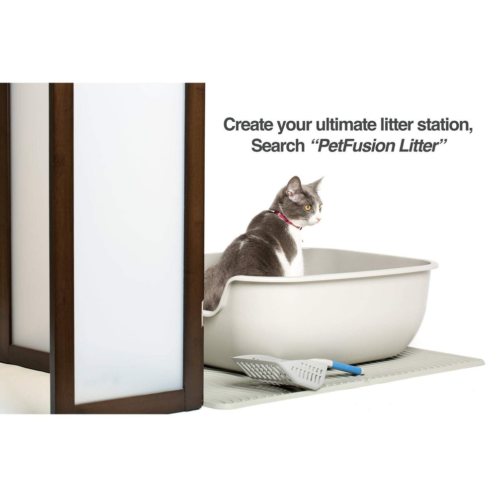 PetFusion BetterBox large interior with 22.6 x 18.1 x 8 in offers roomy space for cats.