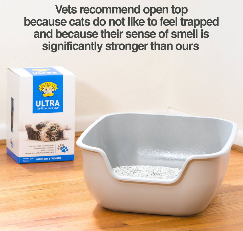 PetFusion BetterBox non-stick coating simplifies cleaning and scooping.