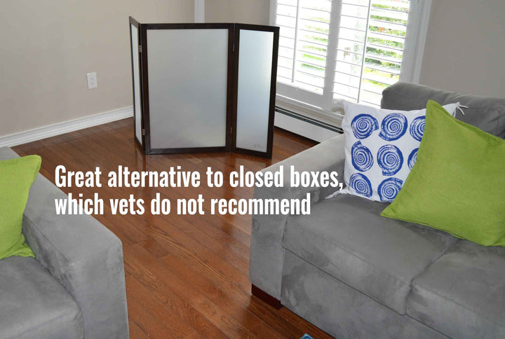 PetFusion privacy-screen open-entry design provides easy access for your cat.