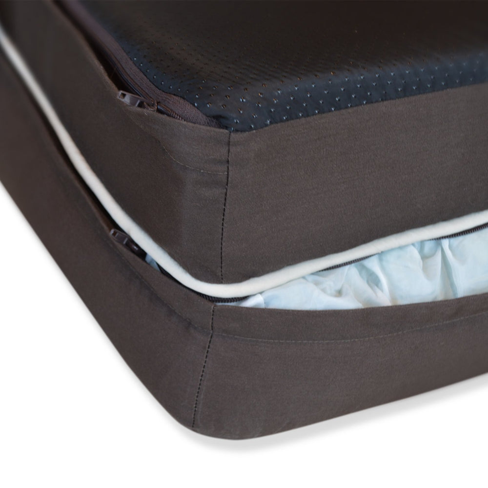 PetFusion Ultimate Dog Bed non-slip bottom keeps bed secure during play