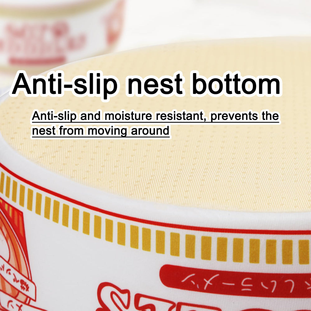 PetHappiness Ramen Noodle Bed removable washable cushion for easy cleaning