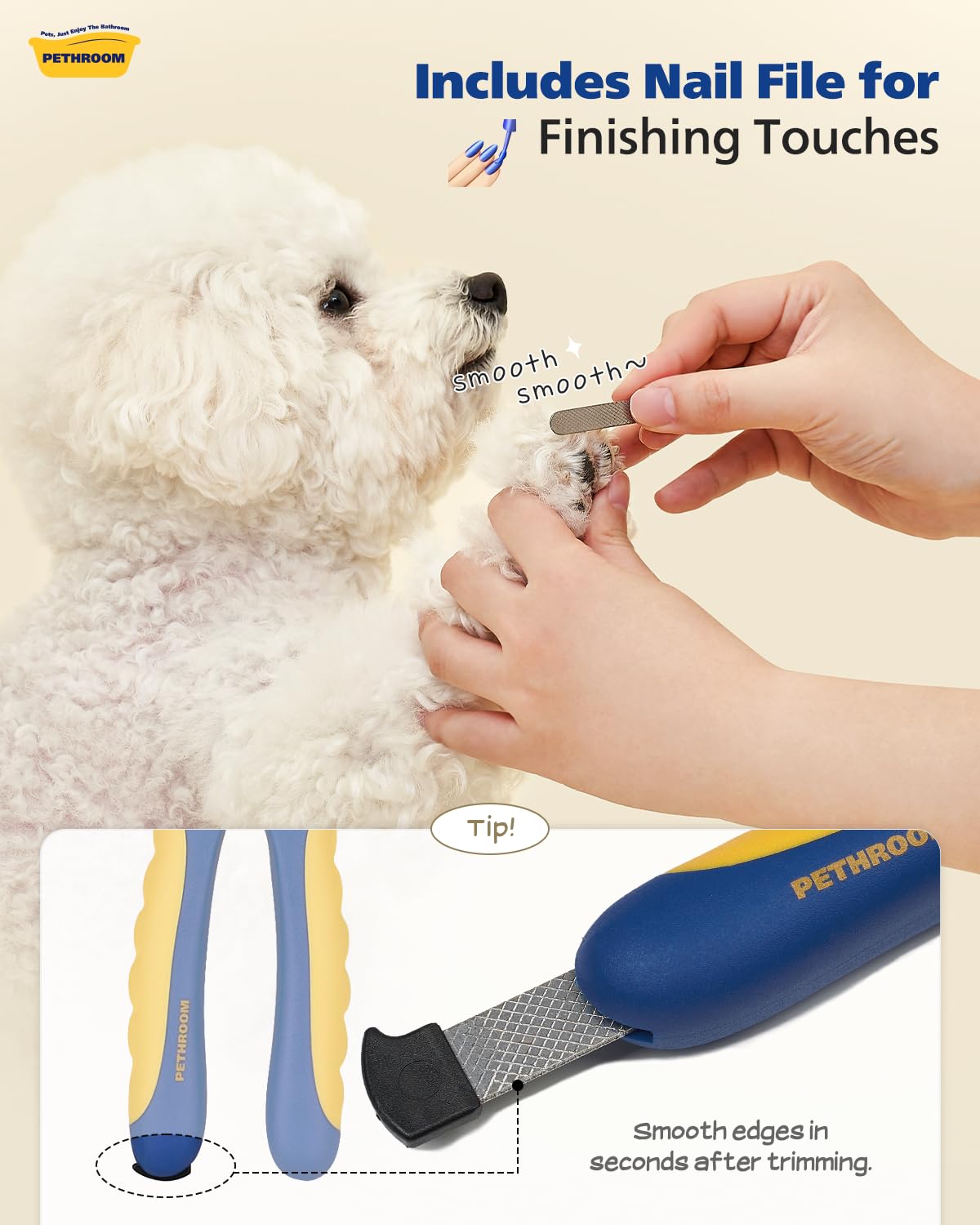 At-home salon-quality results with professional-grade blades.