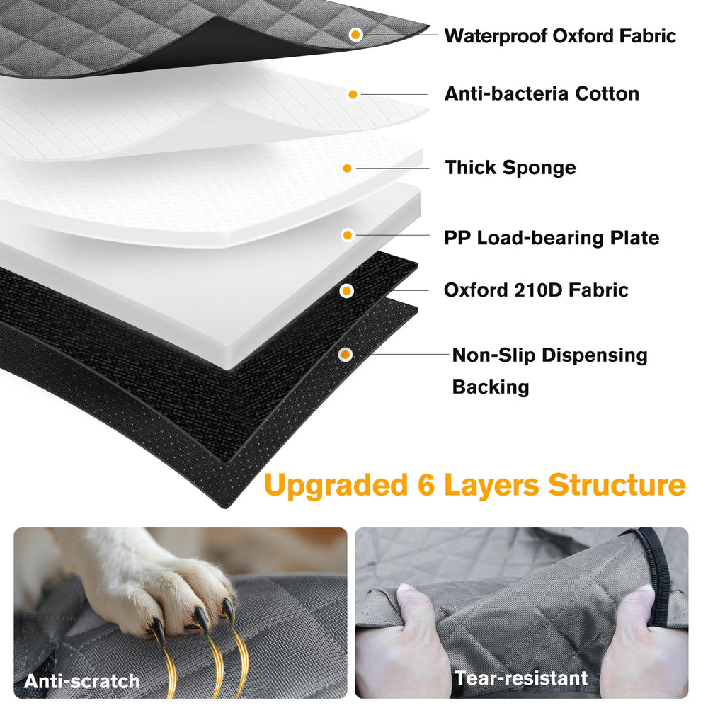 PETICON 400-pound capacity supports big dogs on road trips