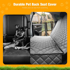 PETICON bench seat cover easy install with buckles and straps.