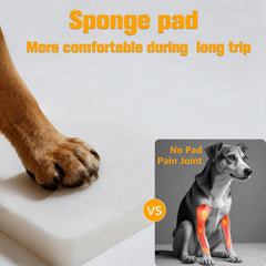 PETICON removable sponges offer plush comfort during long rides.