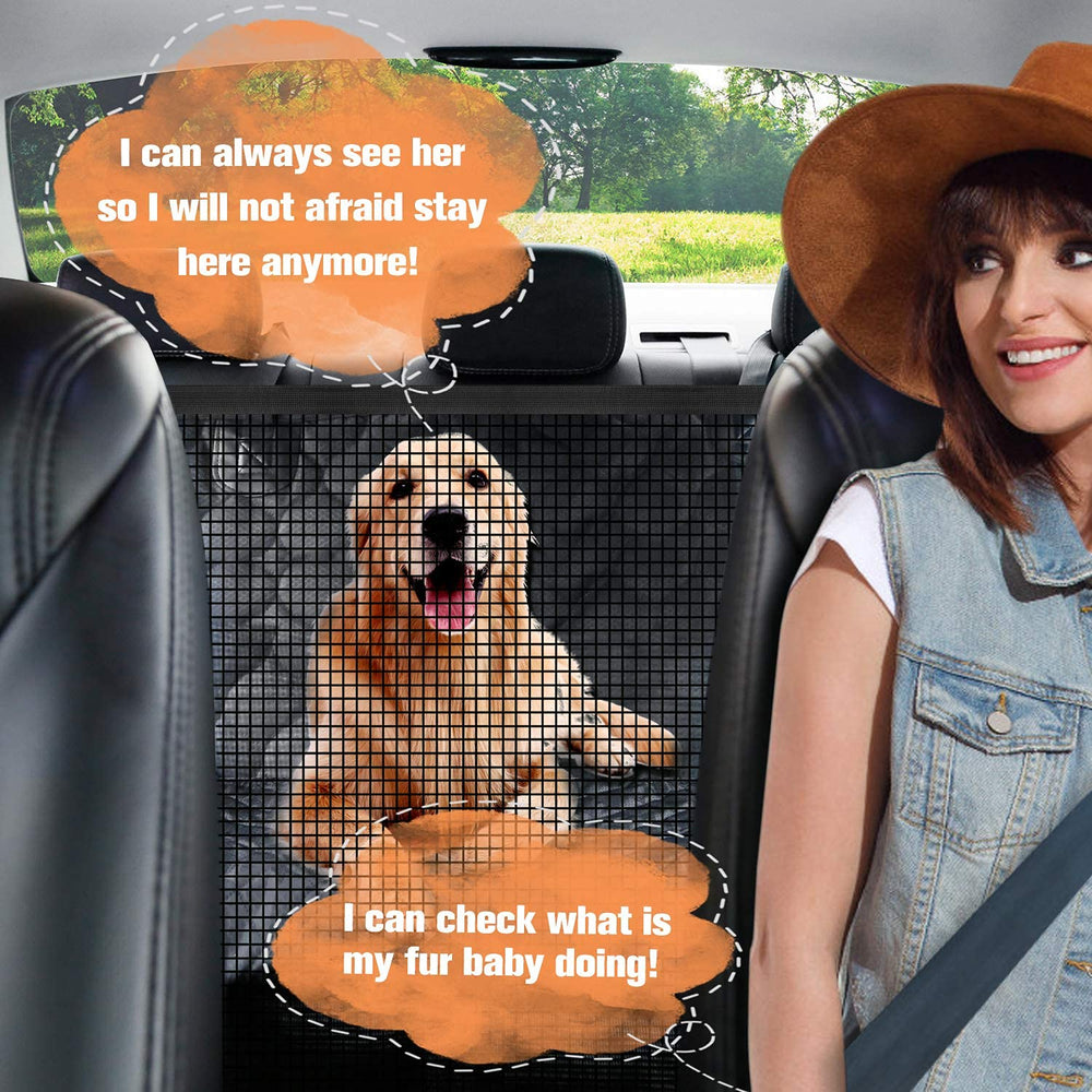 PETICON scratchproof hammock shields seats from claws and dirt during travel