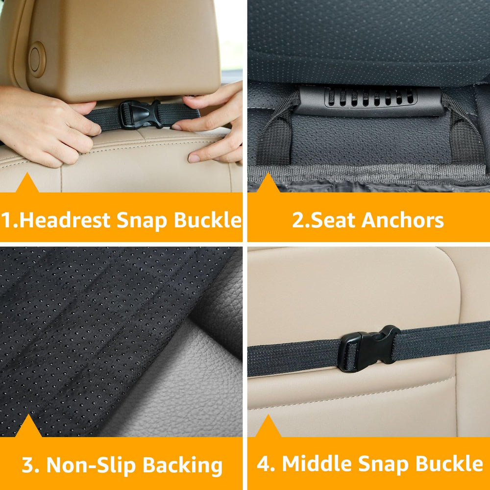 PETICON side flaps shield seat corners from claws and mess.
