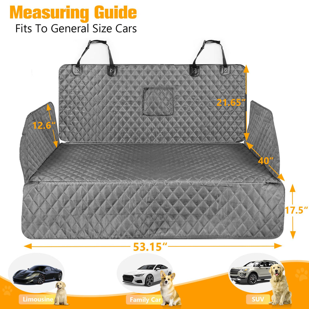 PETICON bumper flap protector shields trunk edge during loading.