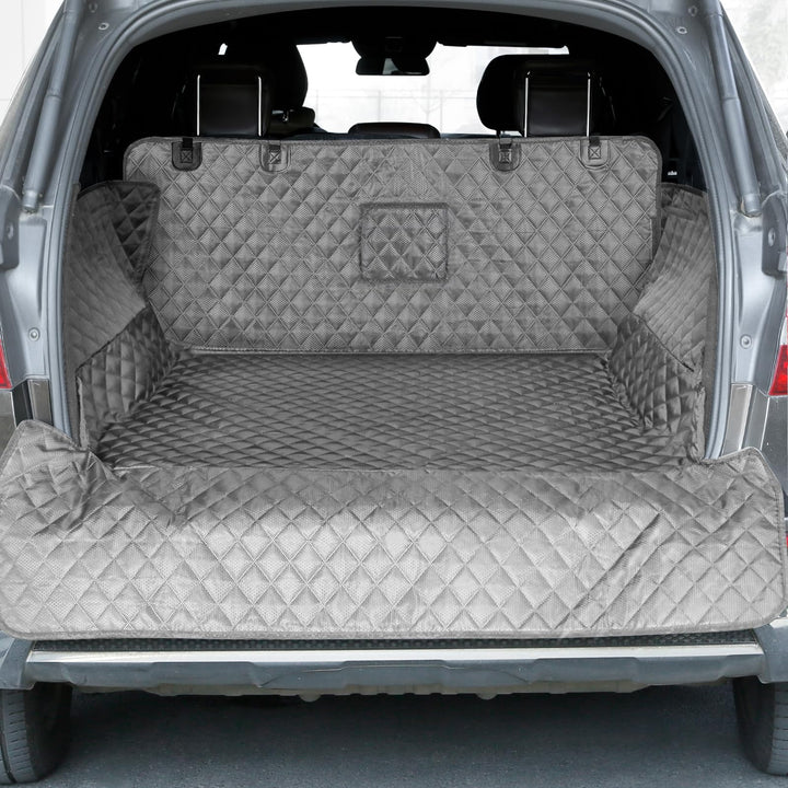 PETICON SUV cargo liner gray, full interior protection for dogs.