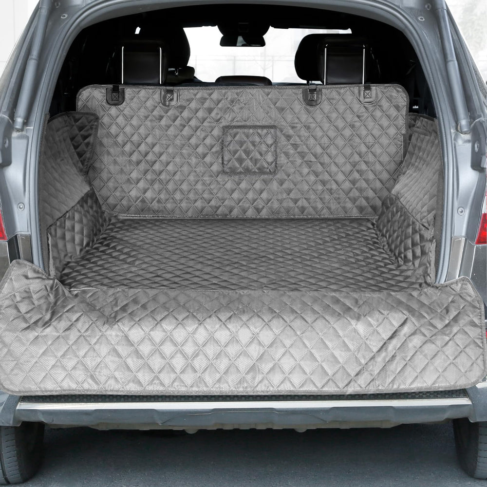 PETICON SUV cargo liner gray, full interior protection for dogs.