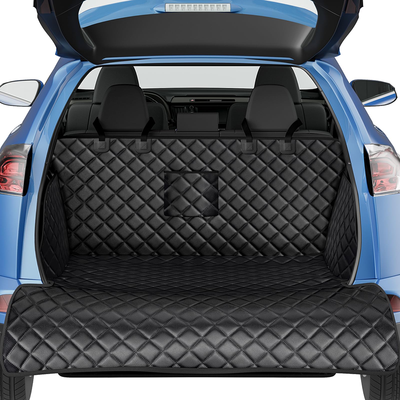 PETICON SUV cargo liner for dogs keeps trunk clean and organized during trips