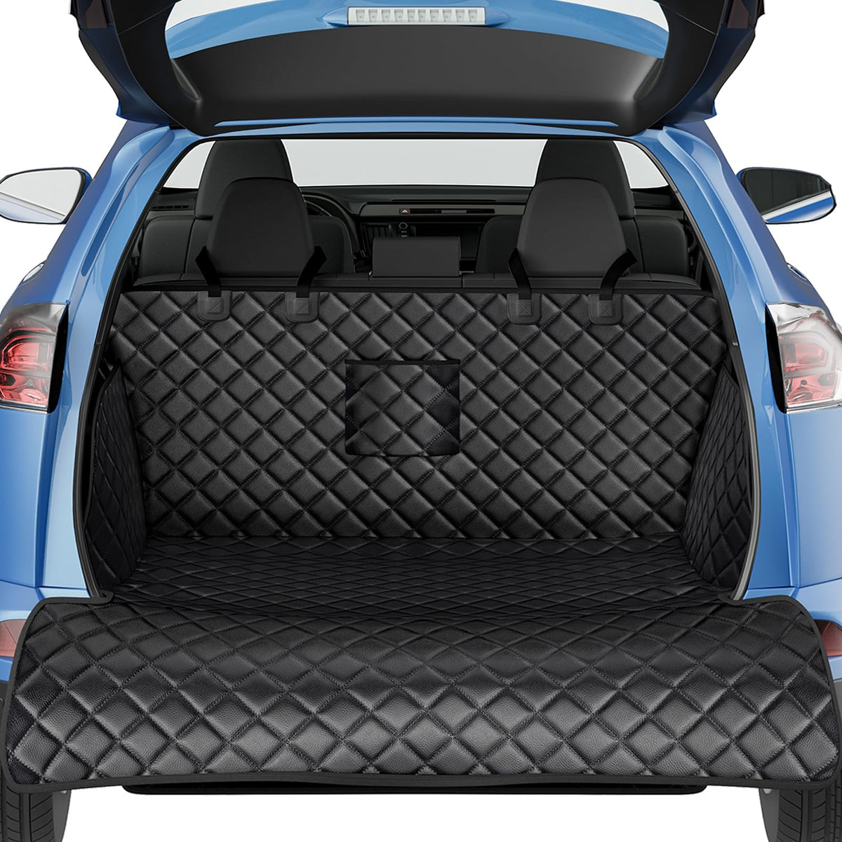 PETICON SUV cargo liner for dogs keeps trunk clean and organized during trips
