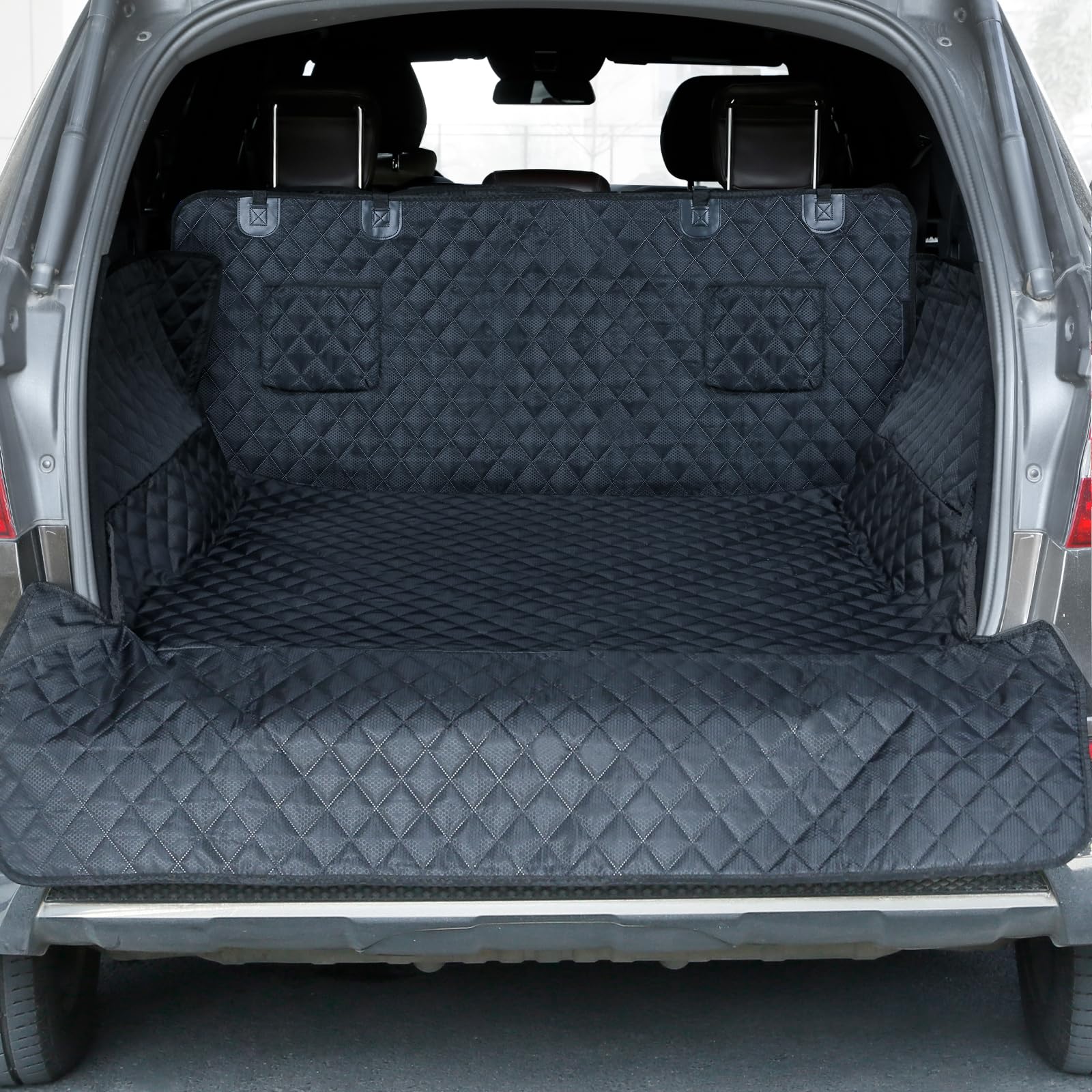 PETICON SUV Cargo Liner folded view for compact storage and quick setup.