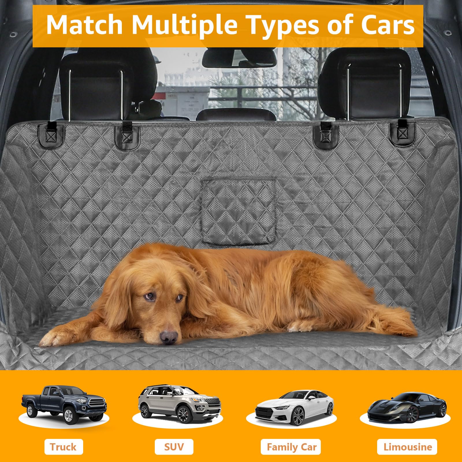 PETICON cargo liner used as a picnic or moving-day mat.