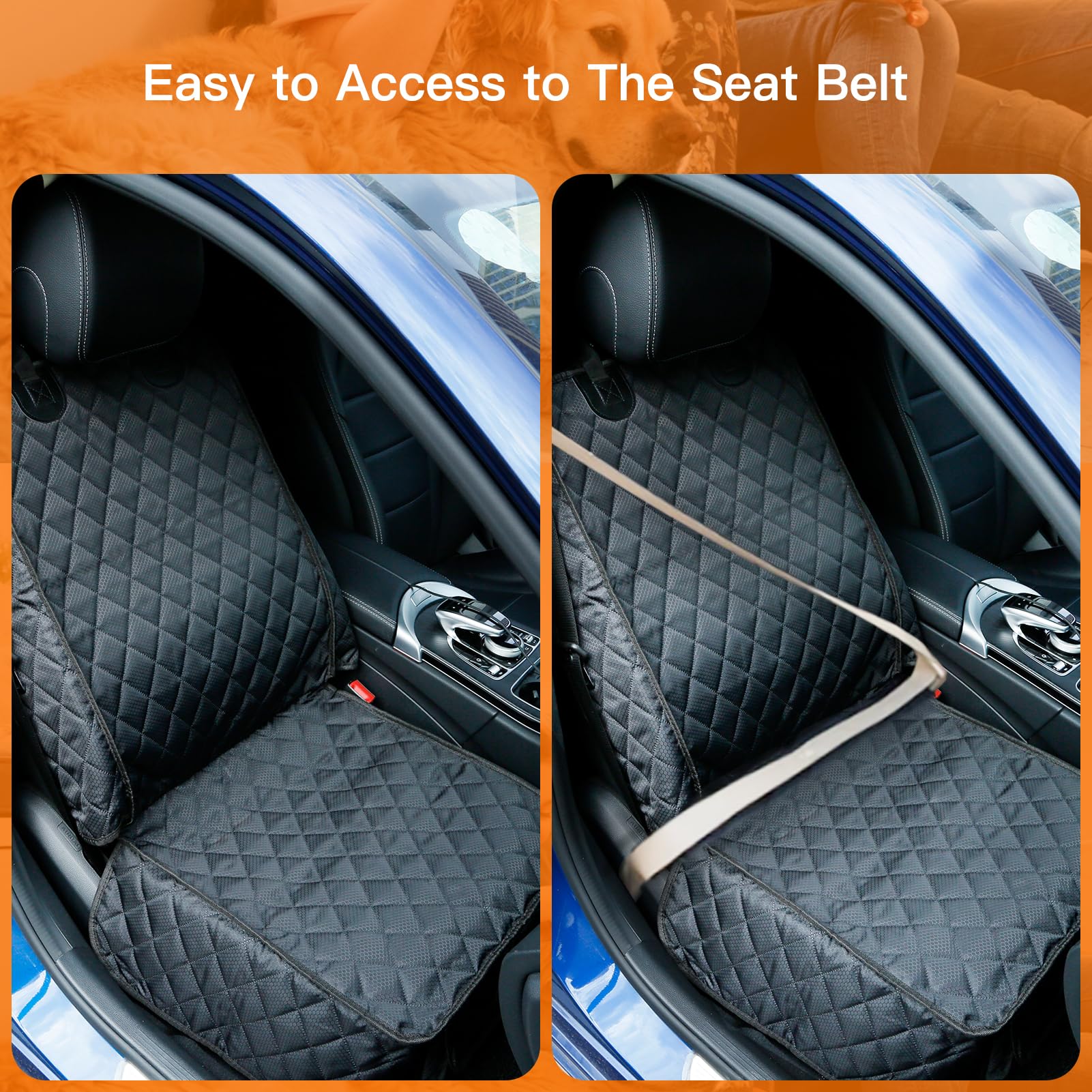 PETICON universal fit front seat cover for cars, trucks, SUVs, and Jeeps.