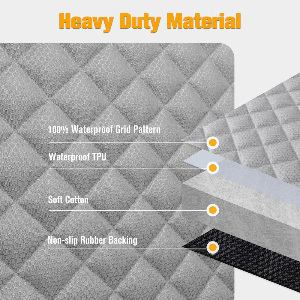 PETICON waterproof Oxford fabric ready to wipe clean after accidents