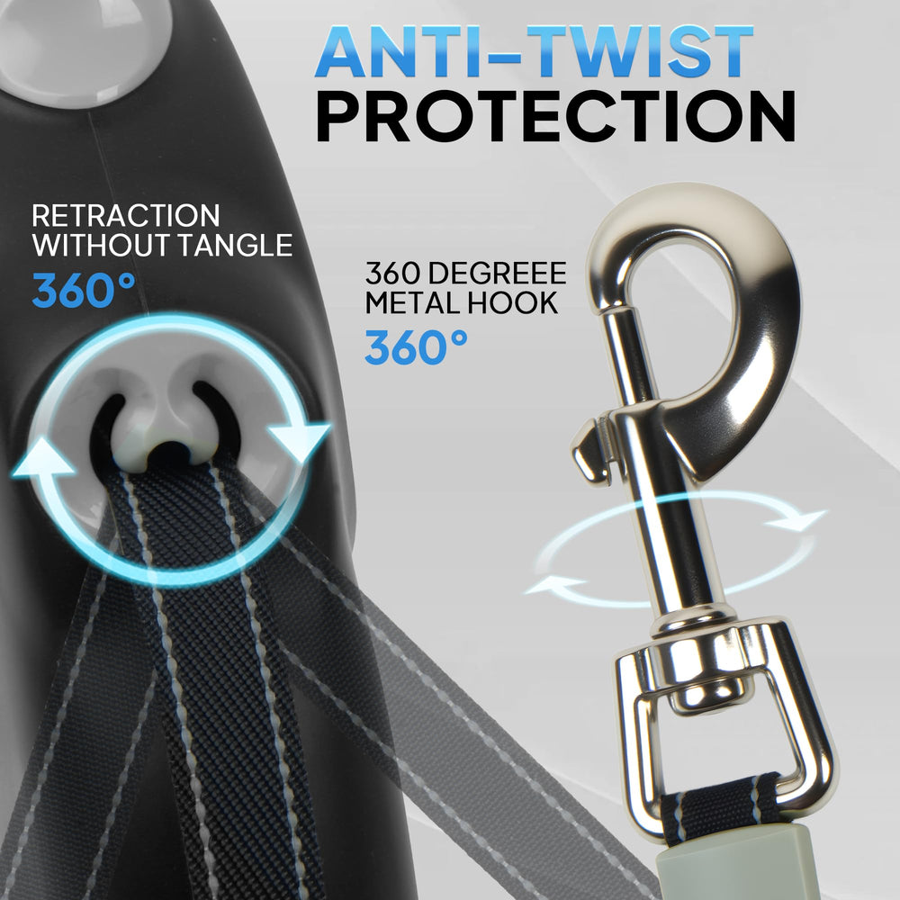 PetiFine ergonomic soft grip for comfortable long walks with your dog.