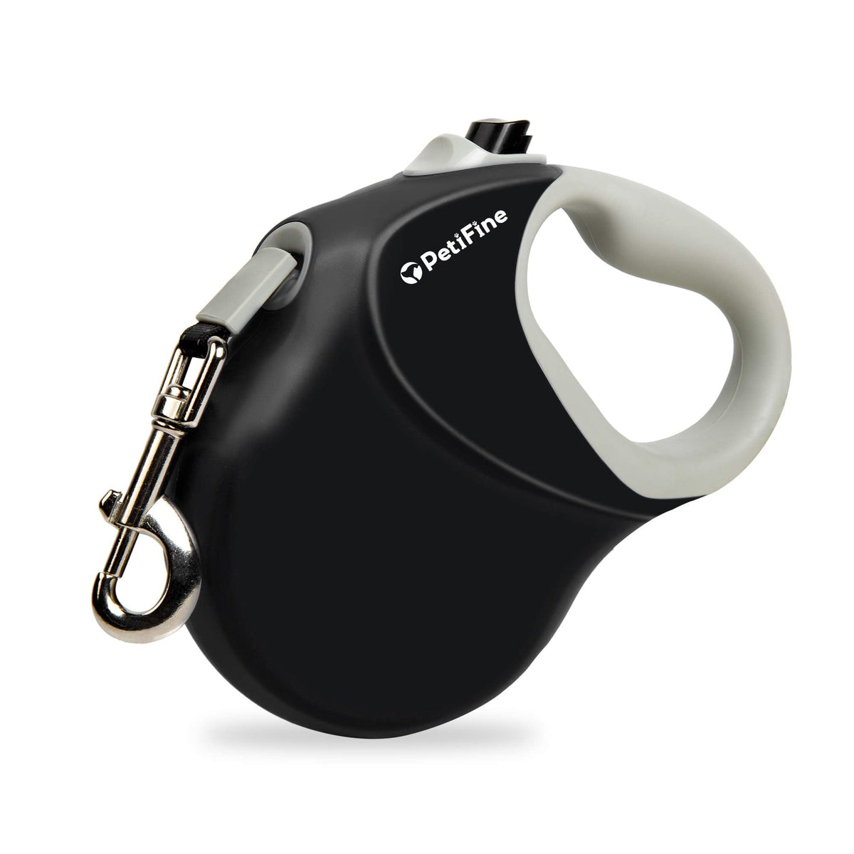 PetiFine upgraded retractable leash with 26 ft reach for controlled outdoor exploration.