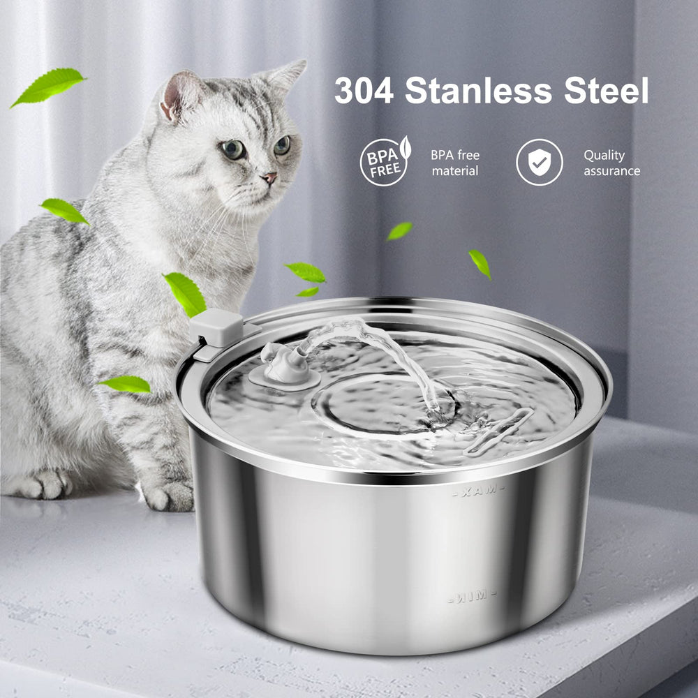 Petilog adjustable spout for tailored water flow for pets.