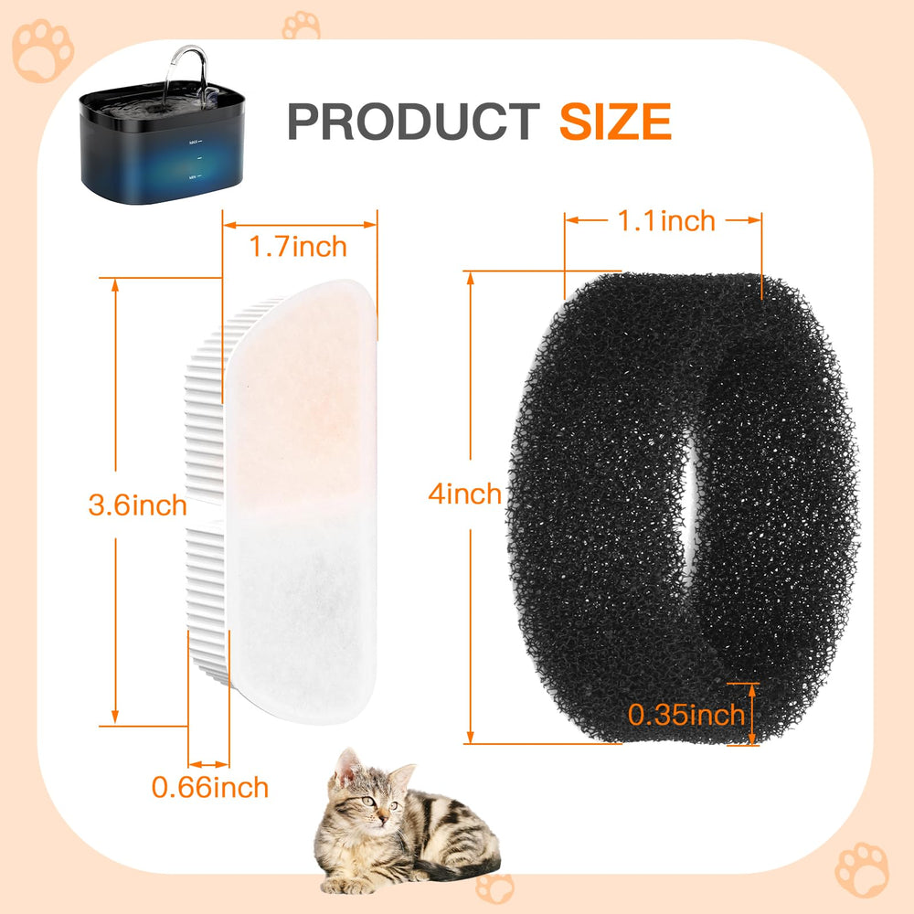 Petilog BPA-free material for safe fountain components